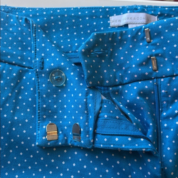Blue Polka Dot Shorts - Picture 3 of 6
